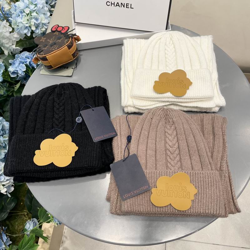 LV scarf hat 092401